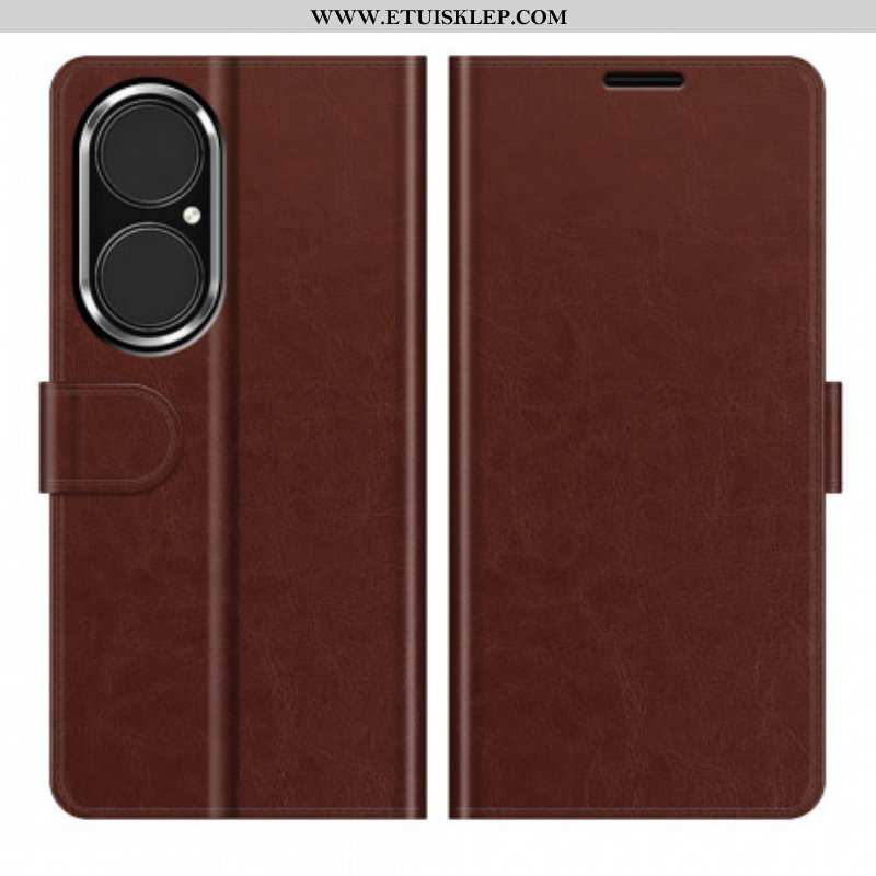 Etui Folio do Huawei P50 Stylowy Skórzany Projekt